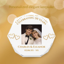 Personalisiertes Geschenk zum 50. Jubiläum mit Fot