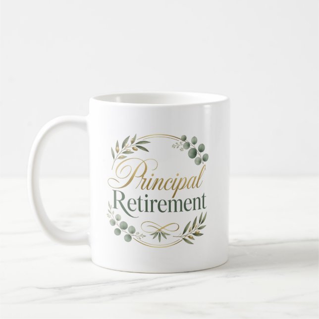 Personalisiertes Geschenk zur Pensionierung des Di Kaffeetasse (Links)