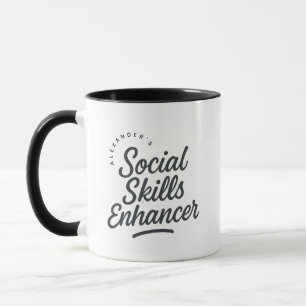 Personalisiertes Geschenk zur Verbesserung soziale Tasse