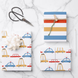 Personalisiertes Geschenkpapier für niedliche Auto