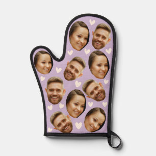 Personalisiertes Gesicht Benutzerdefiniertes Foto Ofenhandschuh
