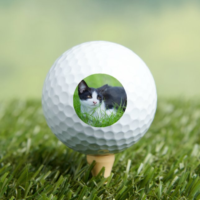 Personalisiertes Gesicht Maßgeschneiderte Foto Vat Golfball (Insitu T-Shirt)
