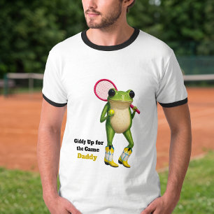 Personalisiertes Giddy Up For The Game Daddy Eig T-Shirt