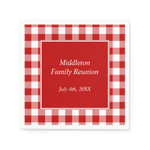 Personalisiertes Gingham-Muster