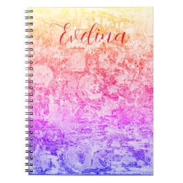 Personalisiertes Girlaname-Notebook Notizblock