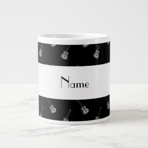 Personalisiertes Gitarrenmuster Jumbo-Tasse