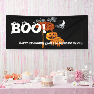 Personalisiertes glückliches Halloween aus Ihrer F Banner