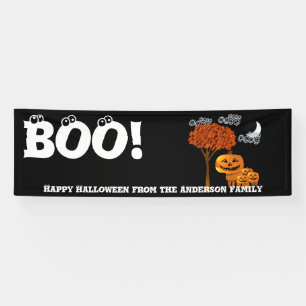 Personalisiertes glückliches Halloween aus Ihrer F Banner