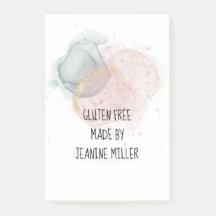 Personalisiertes glutenfreies Kleber Post-it Klebezettel