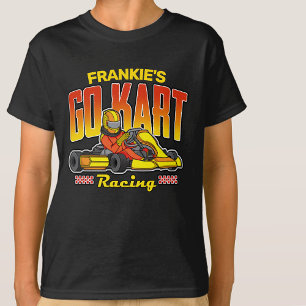 Personalisiertes Go-Kart-Rennen Motorsport-Karting T-Shirt