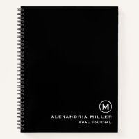 Personalisiertes Goal Tracker Journal