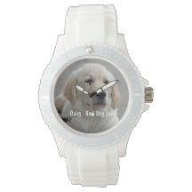 Personalisiertes Golden Retriever Hund Foto und Na