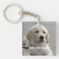 Personalisiertes Golden Retriever Hund Foto und Na