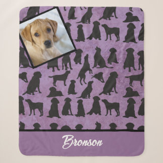 Personalisiertes goldenes Retriever-Muster Sherpadecke