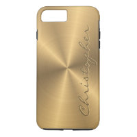 Personalisiertes Goldmetallische