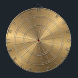 Personalisiertes Goldmetallische Dartscheibe<br><div class="desc">Fühlen Sie sich frei,  den Entwurf entsprechend Ihren eigenen Präferenzen zu ändern. Sie können den Entwurfsstandort,  die Orientierung,  die Hintergrundfarben und die Größe ändern. Auch Sie addieren möglicherweise Ihren eigenen Text oder Slogan-Set sein Schriftart,  Standort und Größe,  alle,  um das entscheidende persönliche Geschenk für Sie und Ihre geliebten herzustellen.</div>