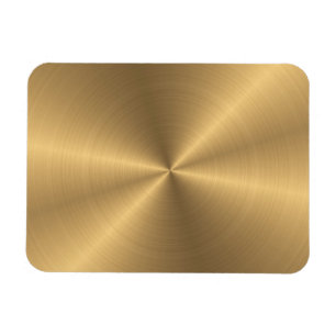 Personalisiertes Goldmetallische Magnet
