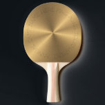 Personalisiertes Goldmetallische Tischtennis Schläger<br><div class="desc">Fühlen Sie sich frei,  den Entwurf entsprechend Ihren eigenen Präferenzen zu ändern. Sie können den Entwurfsstandort,  die Orientierung,  die Hintergrundfarben und die Größe ändern. Auch Sie addieren möglicherweise Ihren eigenen Text oder Slogan-Set sein Schriftart,  Standort und Größe,  alle,  um das entscheidende persönliche Geschenk für Sie und Ihre geliebten herzustellen.</div>