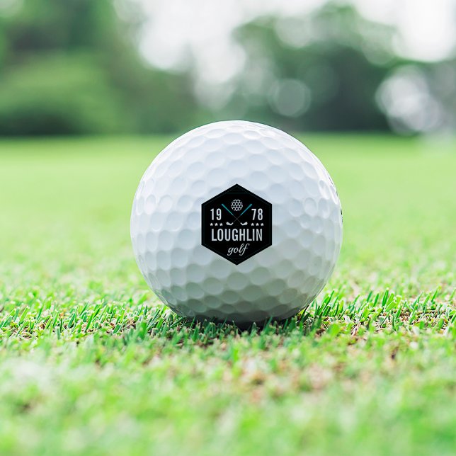 Personalisiertes Golf Club-Logo Golfball (Von Creator hochgeladen)