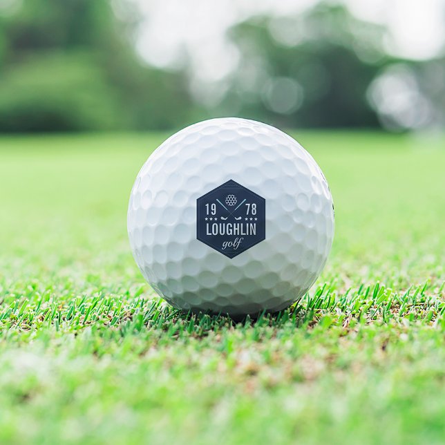 Personalisiertes Golf Club-Logo Golfball (Von Creator hochgeladen)