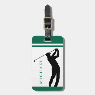 Personalisiertes Golfgepäcketikett Gepäckanhänger