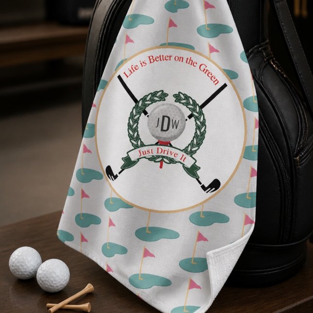 Personalisiertes Golfhandtuch (Von Creator hochgeladen)