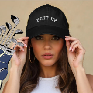 Personalisiertes Golfschenk für Spieler, die gerne Bestickte Baseballkappe