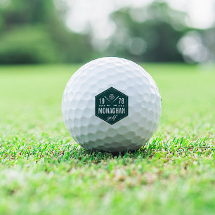Personalisiertes Golfschläger-Logo Golfball