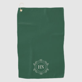 Personalisiertes Golftuch mit Initialen Golfhandtuch