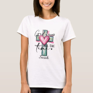 Personalisiertes Gott ist gut T-Shirt für alle Zei