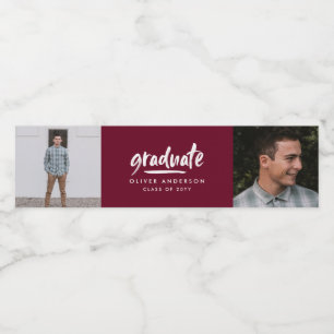 Personalisiertes Graduierten-Multi-Foto individuel