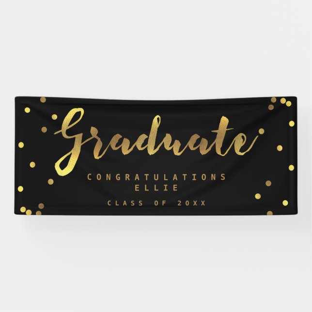 Personalisiertes graduiertes banner (Horizontal)