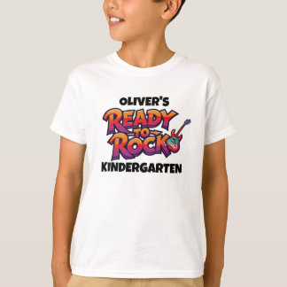 Personalisiertes Grafik T-Shirt für Kinder - Rückk