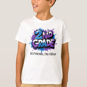 Personalisiertes Grafik T-Shirt für Kinder - Zurüc
