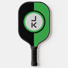 Personalisiertes Green Black Pickleball Paddel Pickleball Schläger