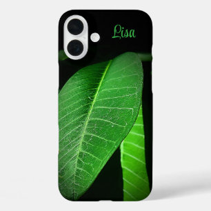 Personalisiertes Green Leaf Apple iPhone Case