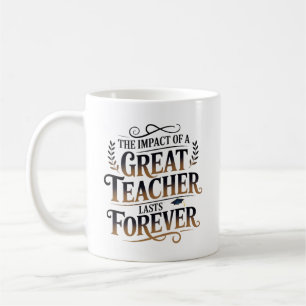 Personalisiertes großartiges Lehrer-Geschenk für i Kaffeetasse