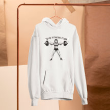 Personalisiertes Gym-Logo mit Weightliftkunst