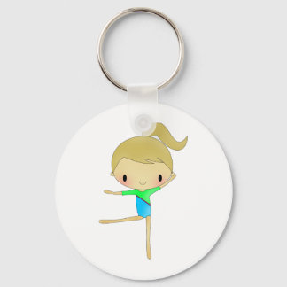 Personalisiertes Gymnastikzubehör Schlüsselanhänger