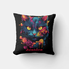 Personalisiertes Halloween/Hexe/Zauberer/Beängstig Kissen