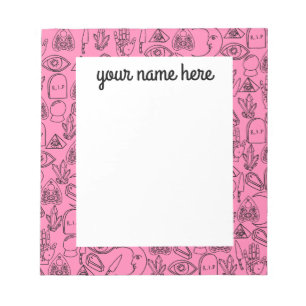Personalisiertes Halloween Notepad Notizblock