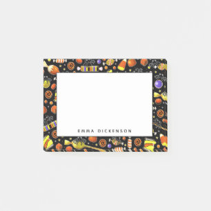 Personalisiertes Halloween Post-it Klebezettel