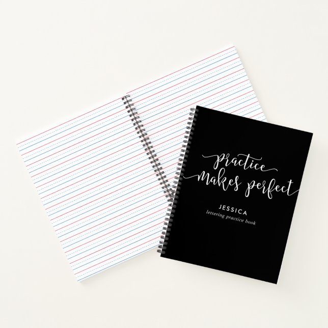 Personalisiertes Handschriftenbuch Notizbuch (Innenseite)