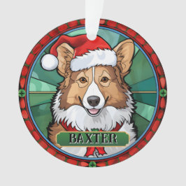 Personalisiertes Hartglas Shetland Sheepdog Ornament