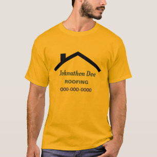 Personalisiertes Hausdach T-Shirt