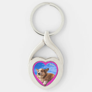 Personalisiertes Haustier Foto Keepake Hund Lover Schlüsselanhänger