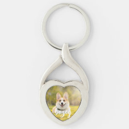 Personalisiertes Haustier Foto Keepake Hund Lover  Schlüsselanhänger