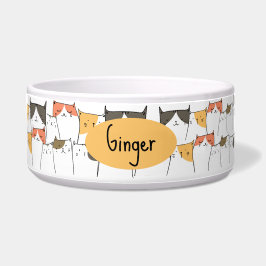 Personalisiertes Haustier Whiskerful Delikat Napf