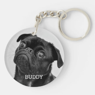 Personalisiertes Haustierfoto - Andenken für Hunde Schlüsselanhänger