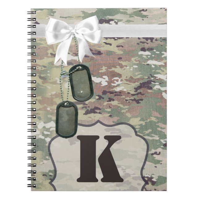 Personalisiertes Heft OCP Camouflage Uniform Camof Notizblock (Vorderseite)